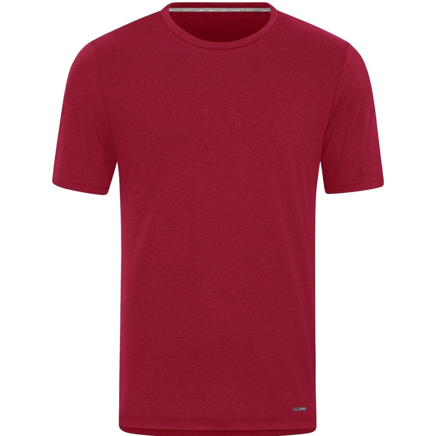 Damen Jako T-Shirts | Jako Damen T-Shirt Pro Casual Chili Rot