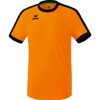 Herren Erima Trikots | Erima Herren Kurzarm Trikot Retro Star Orange-Schwarz