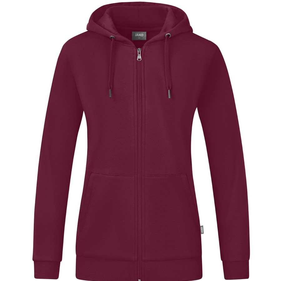 Damen Jako Jacken | Jako Damen Kapuzenjacke Organic Braun