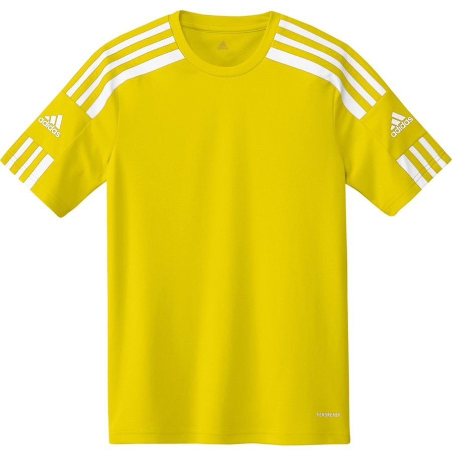 Kinder Adidas Trikots | Adidas Kinder Kurzarm Trikot Squadra 21 Gelb-Weis