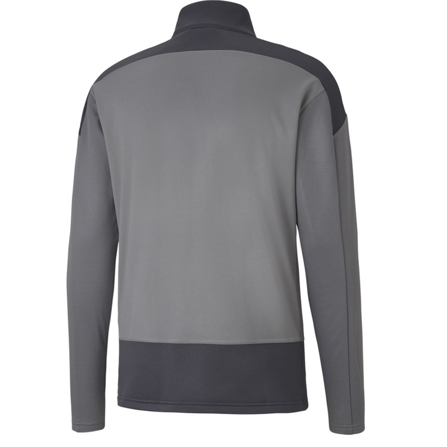 Herren Puma Sweatshirts | Puma Training 1/4 Zip Top Teamgoal 23 Grau