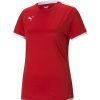 Damen Puma Trikots | Puma Damen Trikot Teamliga Rot-Weis