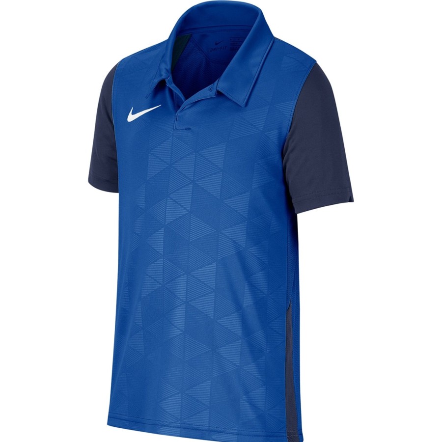 Kinder Nike Trikots | Nike Kinder Kurzarm Trikot Trophy Iv Blau