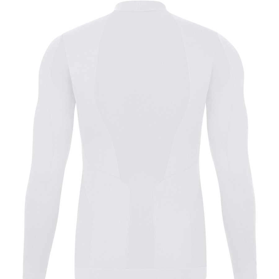 Herren Jako Baselayer | Jako Herren Turtleneck Skinbalance 2.0 Weis