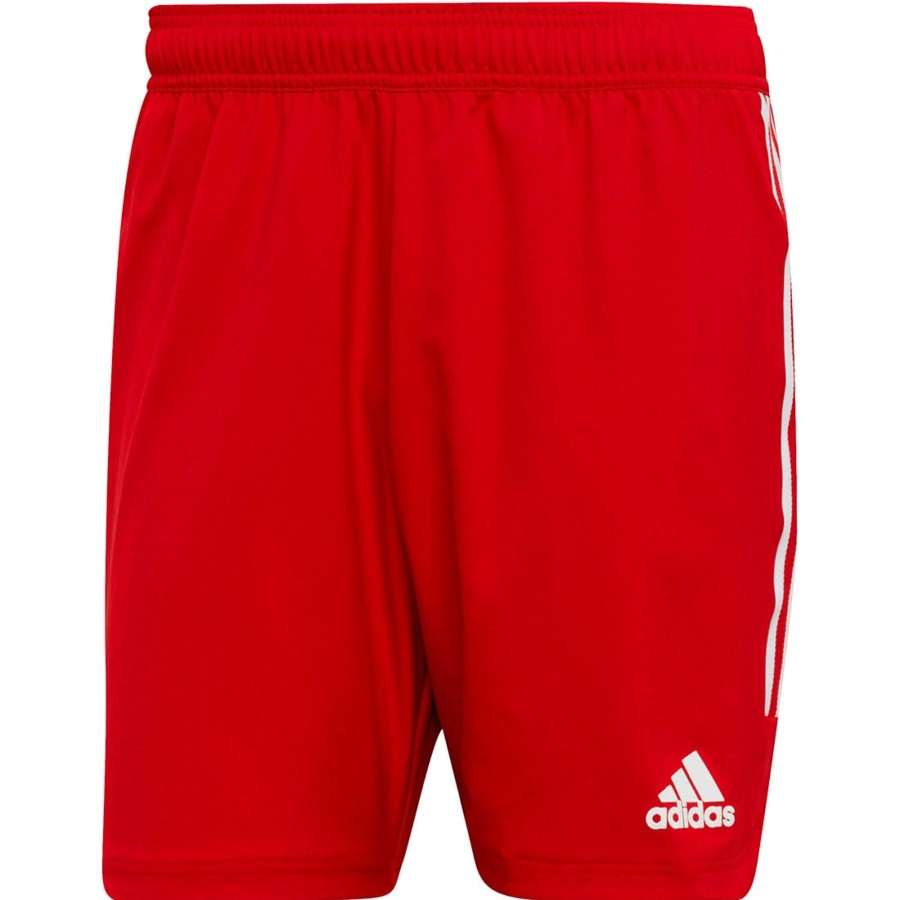 Herren Adidas Shorts | Adidas Herren Md Shorts Condivo 22 Rot-Weis