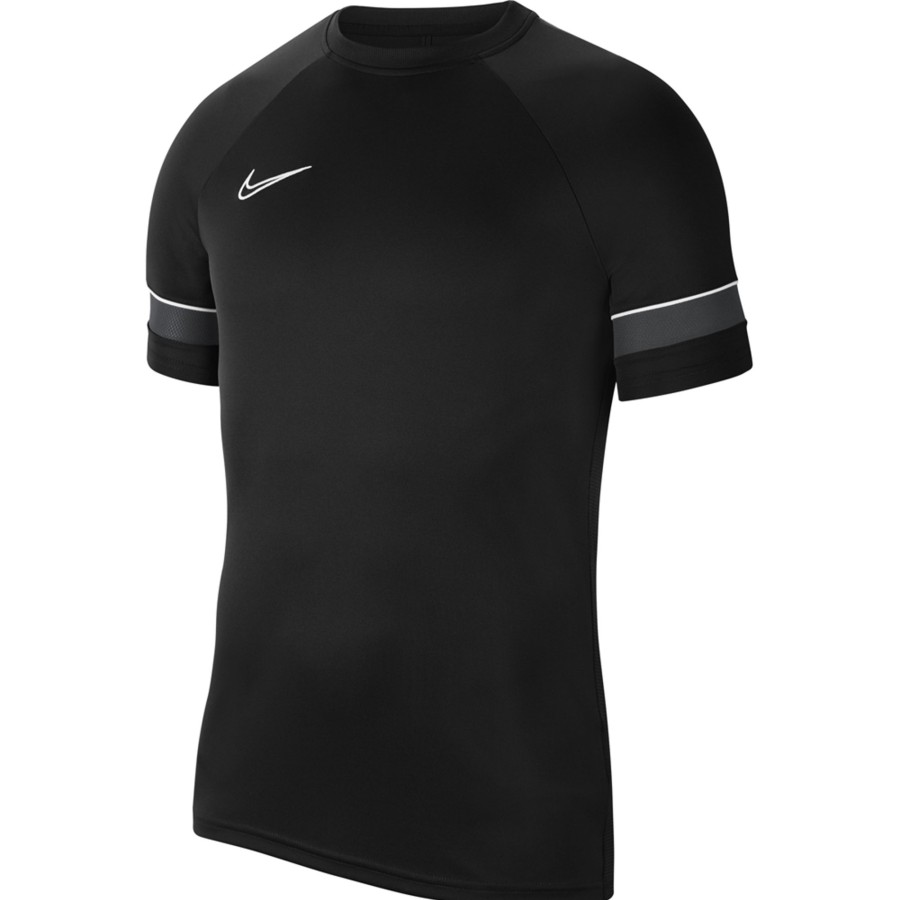 Herren Nike Trikots | Nike Herren Kurzarm Training Top Academy 21 Schwarz-Weis