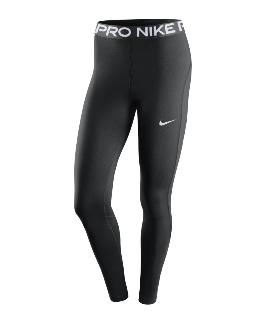 Damen Nike Laufhosen | Nike Damen Tights Pro 365 Schwarz-Weis