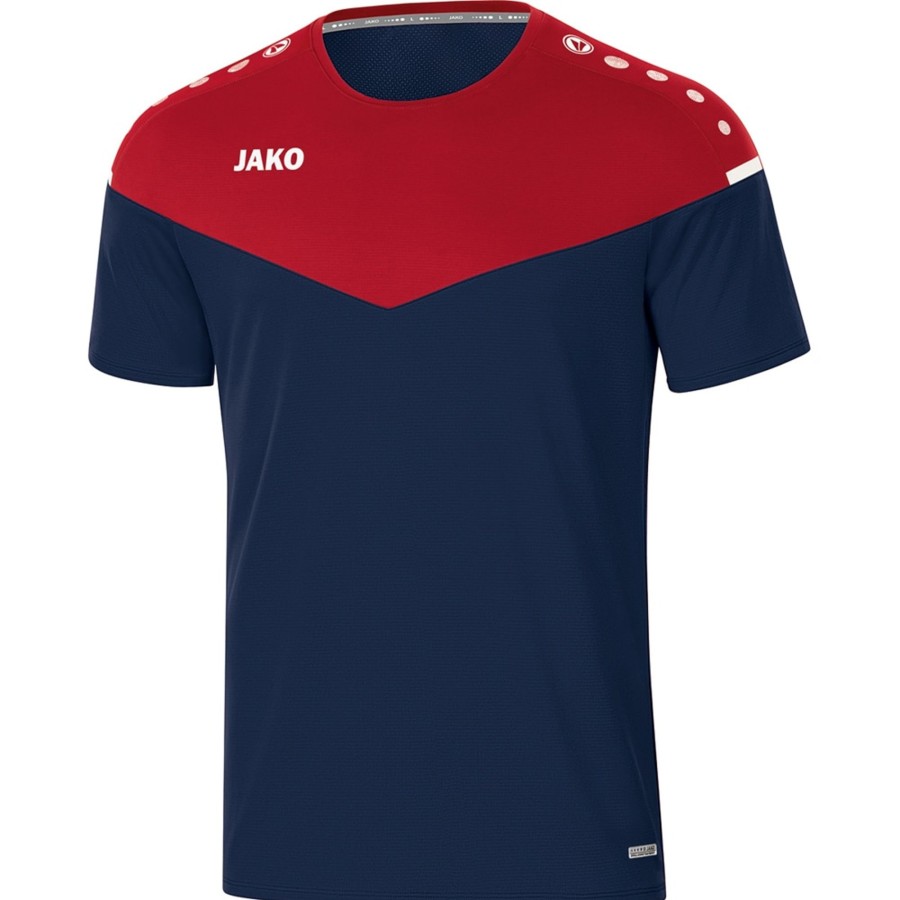 Kinder Jako T-Shirts | Jako Kinder T-Shirt Champ 2.0 Blau-Rot