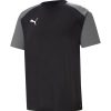 Herren Puma Trikots | Puma Trikot Teampacer Schwarz-Grau-Weis