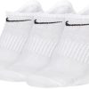 Herren Nike Socken | Nike Everyday Lightweight No-Show Socken 3Er Pack Weis