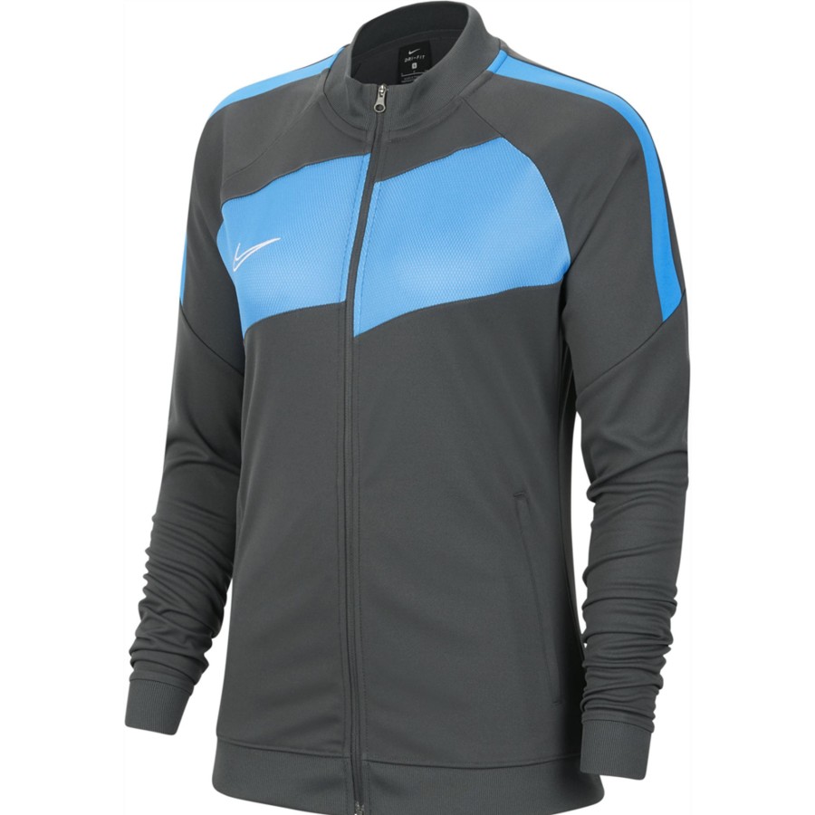 Damen Nike Jacken | Nike Academy 20 Pro Damen Trainingsjacke Anthrazit-Blau