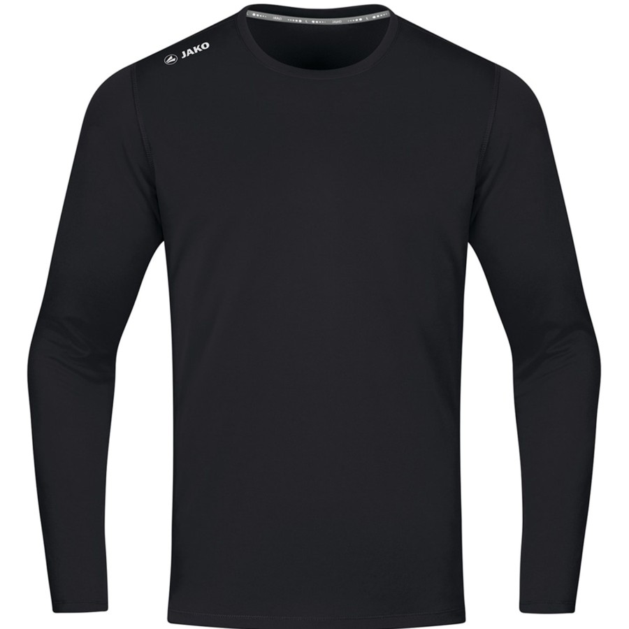 Herren Jako Baselayer | Jako Herren Longsleeve Run 2.0 Schwarz