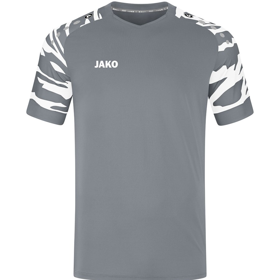 Herren Jako Trikots | Jako Herren Trikot Wild Steingrau/Weis