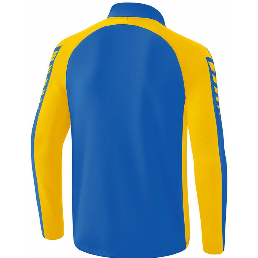 Kinder Erima Sweatshirts | Erima Kinder Trainingstop Six Wings Blau-Gelb