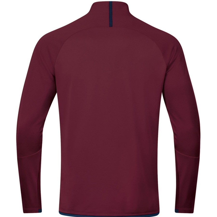 Herren Jako Sweatshirts | Jako Herren Ziptop Challenge Rot-Blau