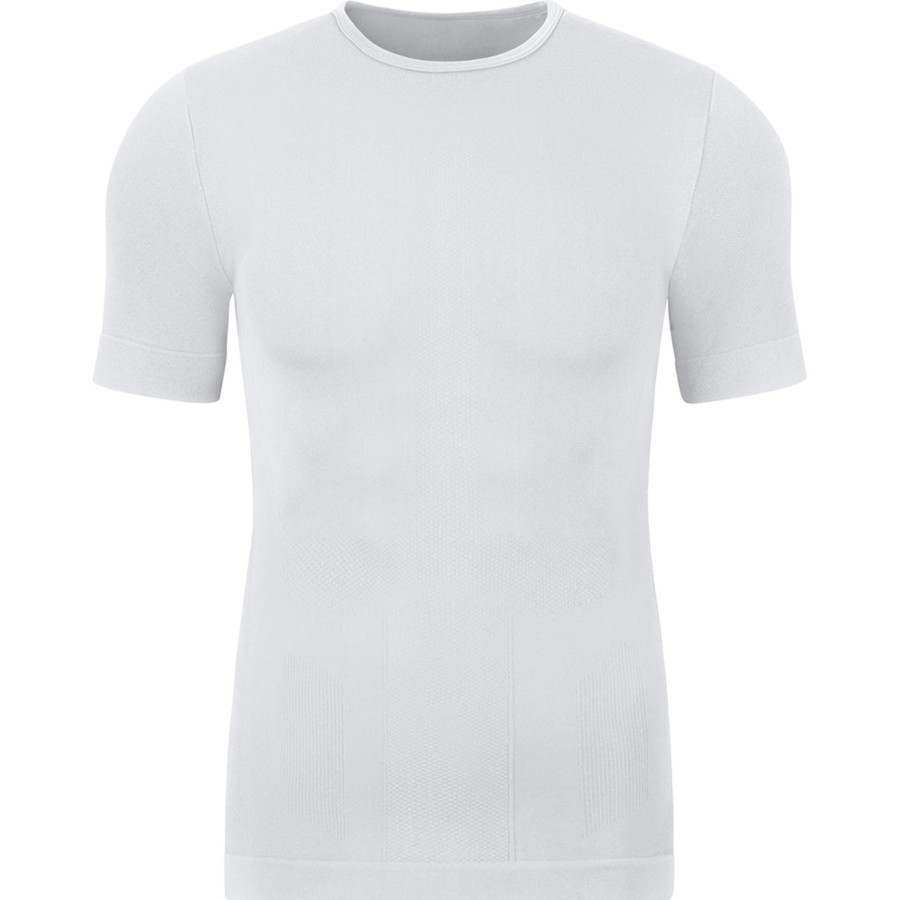 Herren Jako T-Shirts | Jako Herren T-Shirt Skinbalance 2.0 Weis