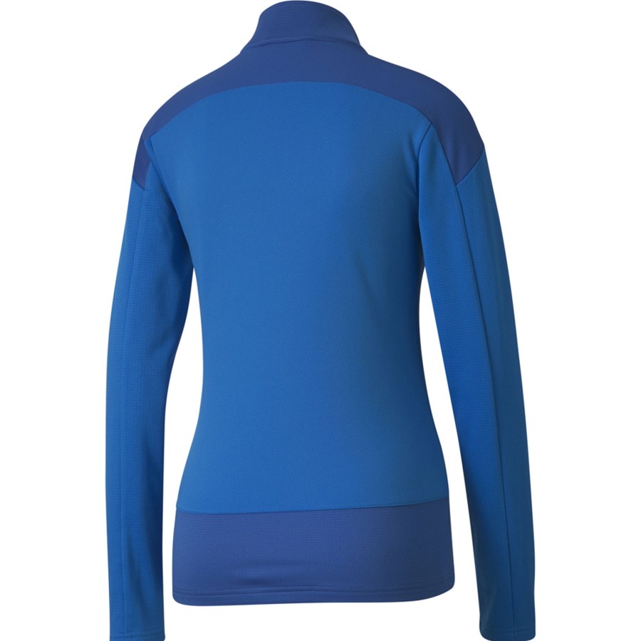 Damen Puma Sweatshirts | Puma Damen 1/4 Zip Top Teamgoal 23 Blau