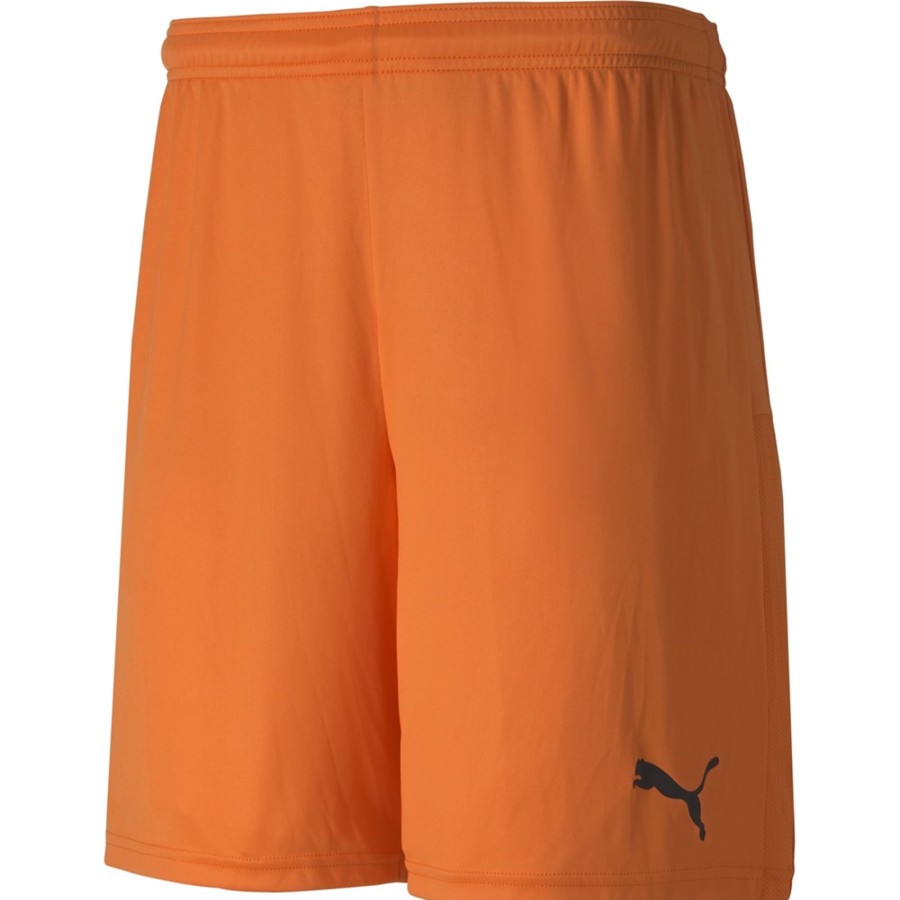 Herren Puma Shorts | Puma Knit Shorts Teamgoal 23 Orange