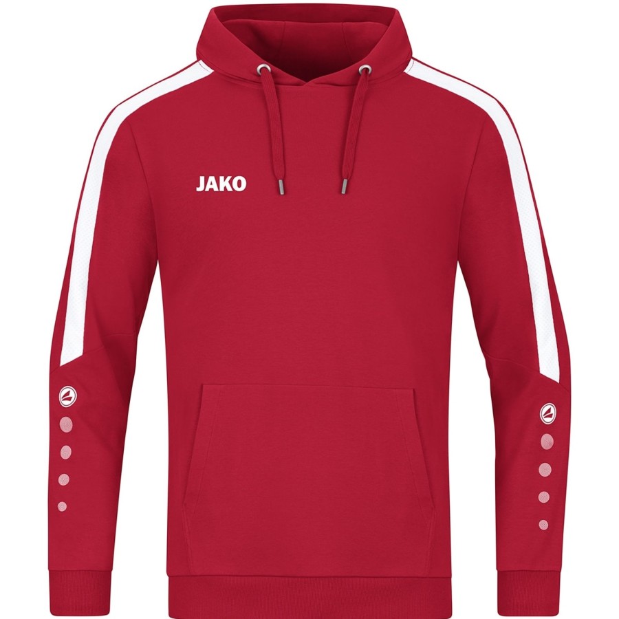 Herren Jako Hoodies | Jako Herren Kapuzensweat Power Rot