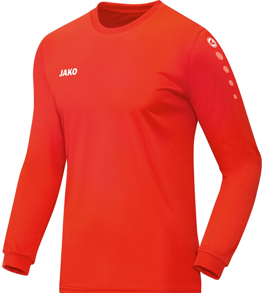 Herren Jako Trikots | Jako Team Langarm Trikot Flame