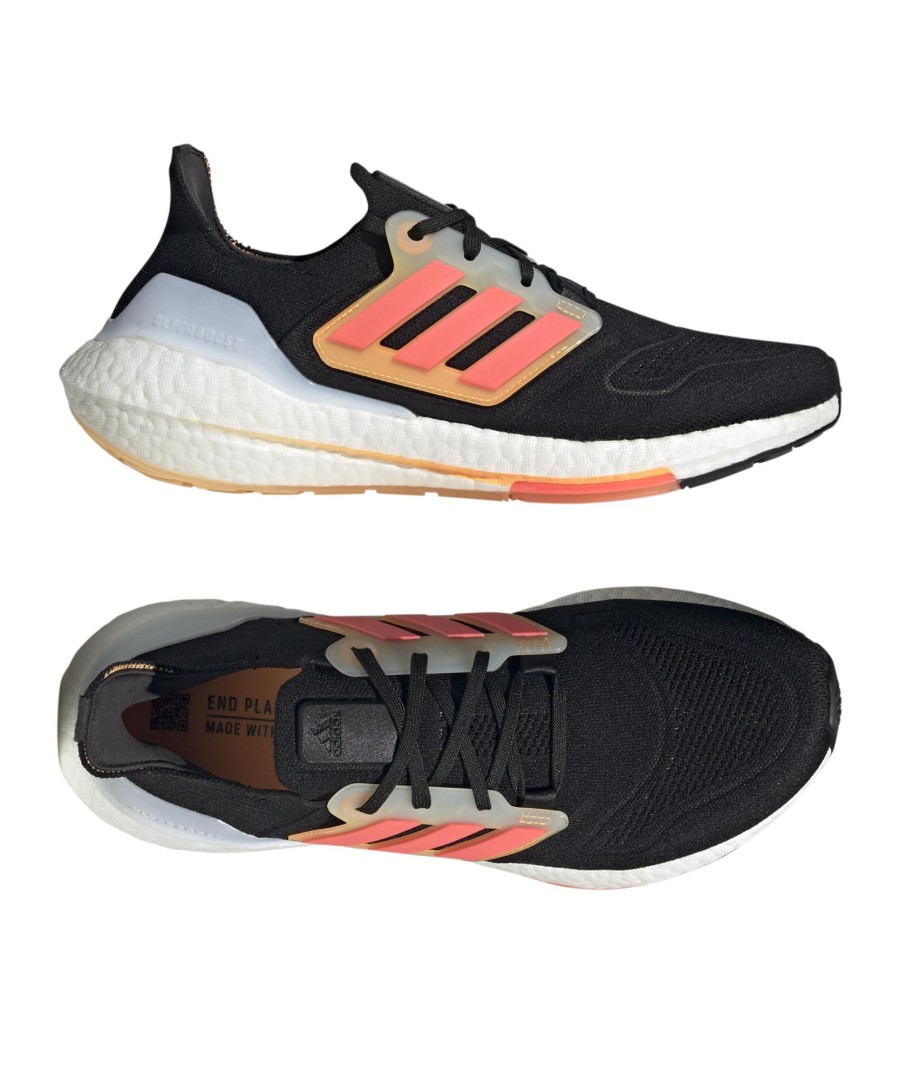 Sportschuhe Adidas | Adidas Ultraboost 22 Running Schwarz Pink Orange