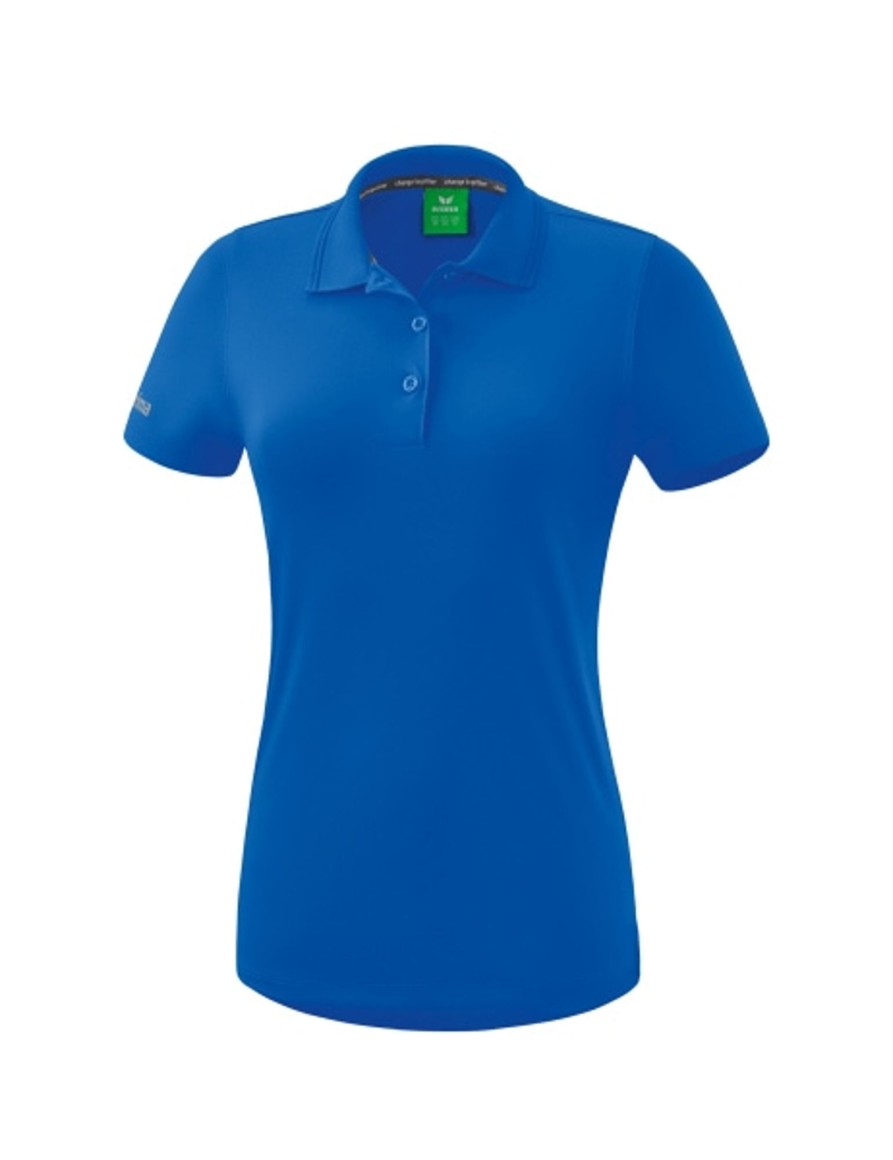 Damen Erima Polo-Shirts | Erima Damen Funktionspolo New Royal Gunstig