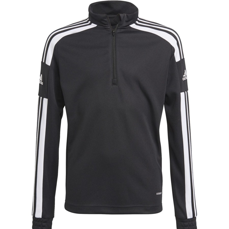 Kinder Adidas Sweatshirts | Adidas Kinder Trainingstop Squadra 21 Schwarz-Weis