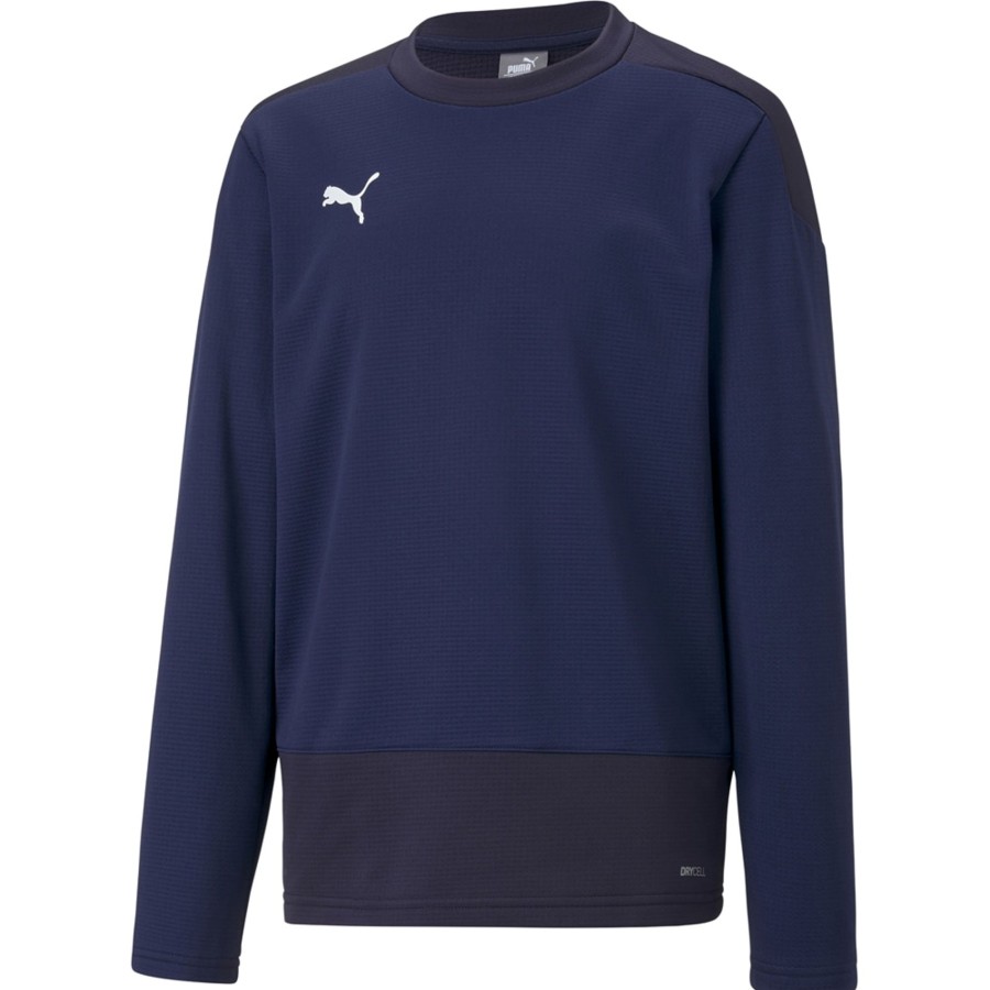 Kinder Puma Sweatshirts | Puma Kinder Training Sweatshirt Teamgoal 23 Blau