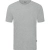 Herren Jako T-Shirts | Jako Herren T-Shirt Organic Stretch Grau