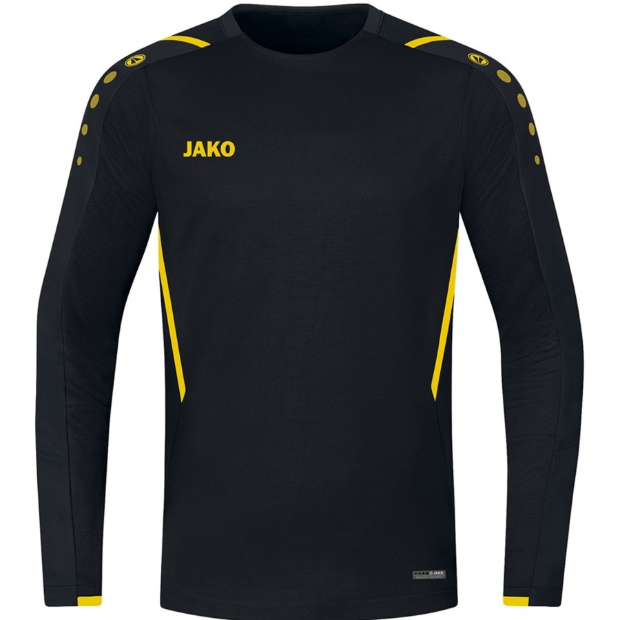 Kinder Jako Sweatshirts | Jako Kinder Sweatshirt Challenge Schwarz-Gelb