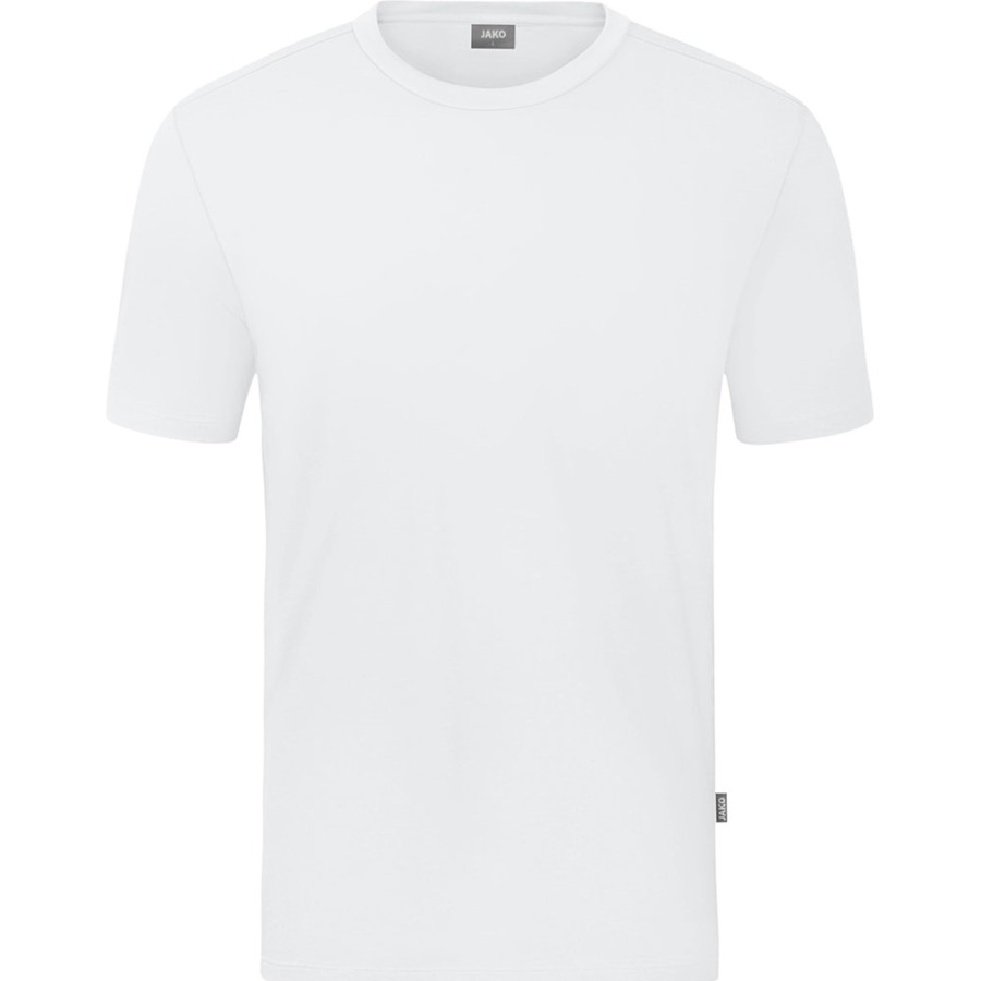 Herren Jako T-Shirts | Jako Herren T-Shirt Organic Stretch Weis