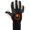 Herren Uhlsport Torwarthandschuhe | Uhlsport Torwarthandschuh Speed Contact Absolutgr. Finger Surround Schwarz/Weis/Fluo Orange