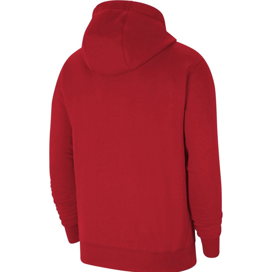 Herren Nike Hoodies | Nike Herren Fleece Hoodie Park 20 Rot-Weis