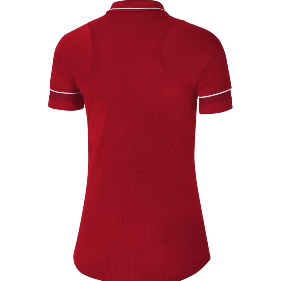 Damen Nike Polo-Shirts | Nike Damen Poloshirt Academy 21 Rot