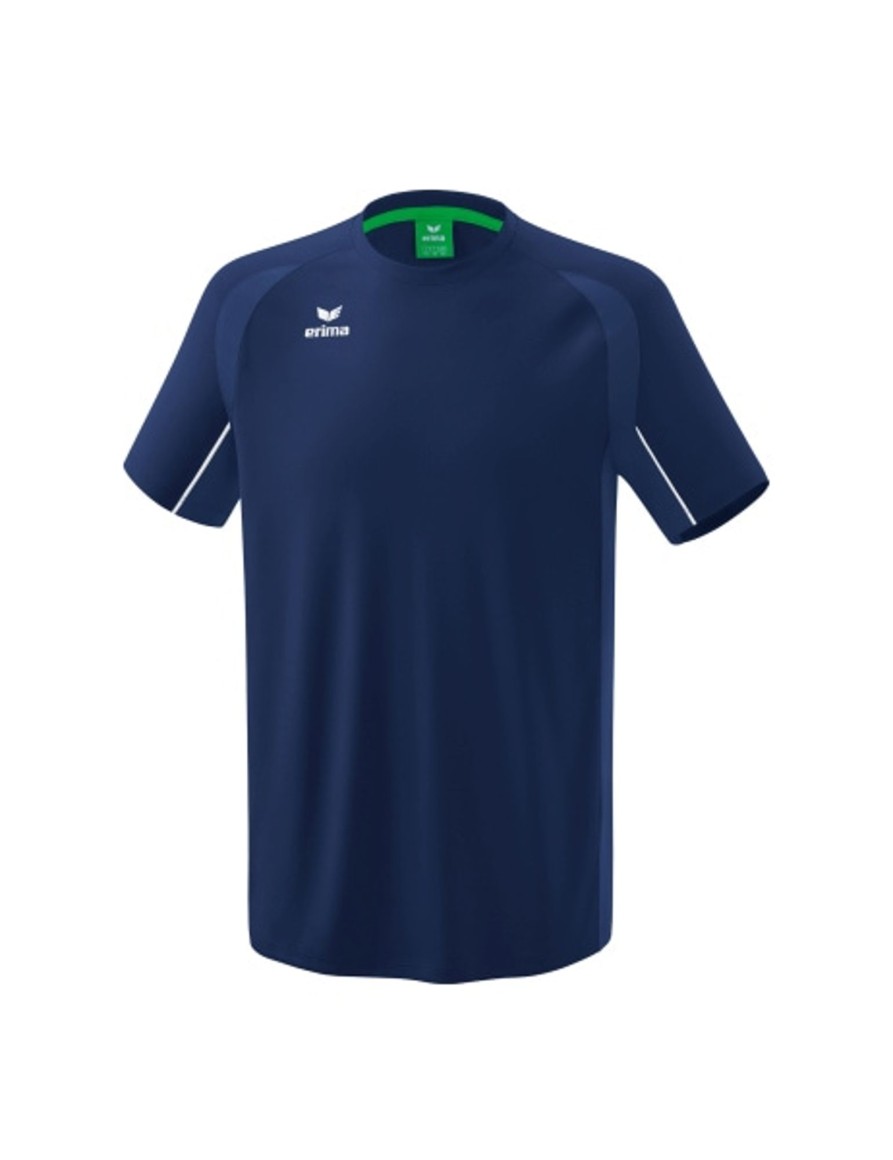 Kinder Erima T-Shirts | Erima Kinder Liga Star Trainings T-Shirt New Navy/Weis Gunstig