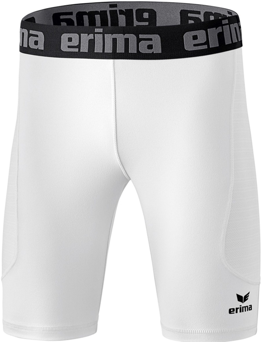 Kinder Erima Tights | Erima Elemental Tights Kurz Weis