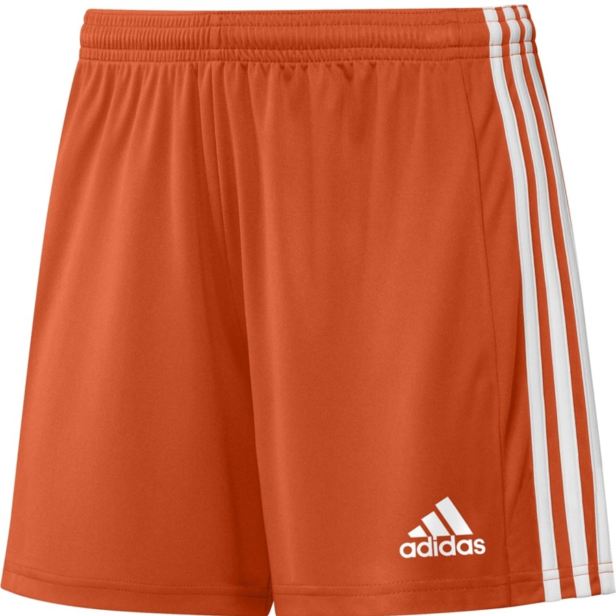 Damen Adidas Shorts | Adidas Damen Shorts Squadra 21 Orange-Weis