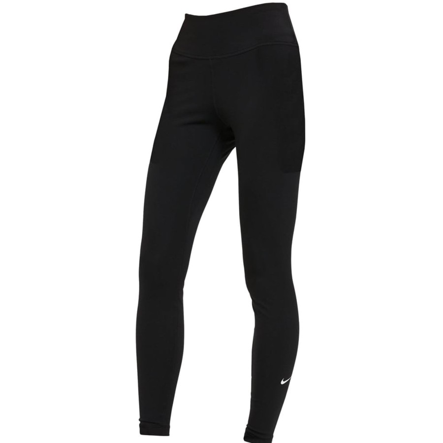 Damen Nike Laufhosen | Nike Damen Tights One Schwarz-Weis