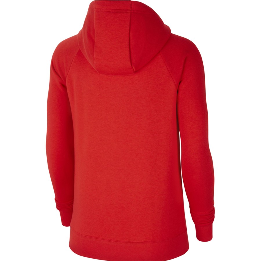 Damen Nike Jacken | Nike Damen Full Zip Fleece Hoodie Park 20 Rot