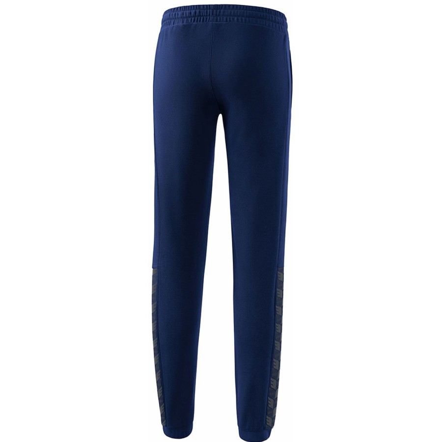 Damen Erima Jogginghosen | Erima Damen Sweathose Essential Team Blau-Grau