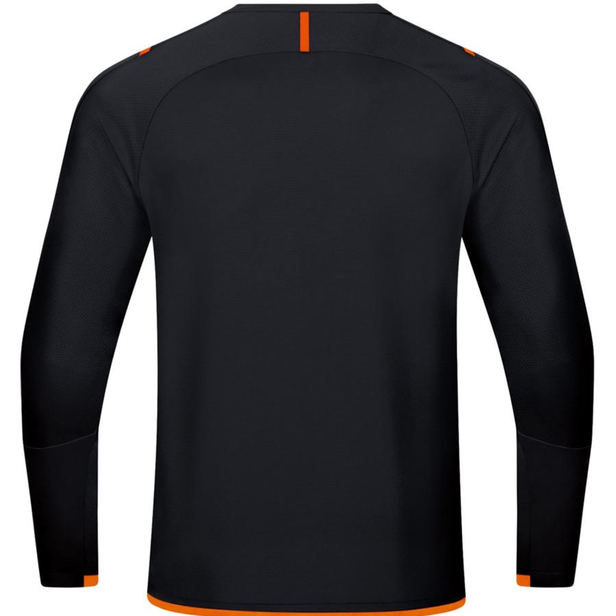 Kinder Jako Sweatshirts | Jako Kinder Sweatshirt Challenge Schwarz-Orange