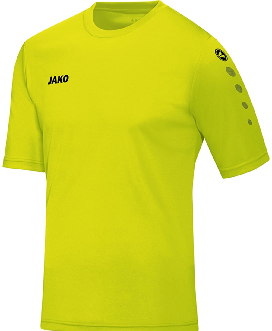 Herren Jako Trikots | Jako Team Kurzarm Trikot Lime