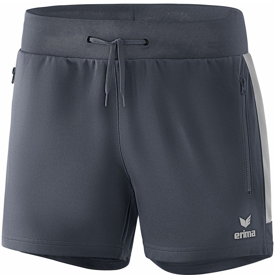 Damen Erima Shorts | Erima Damen Training Shorts Squad Grau