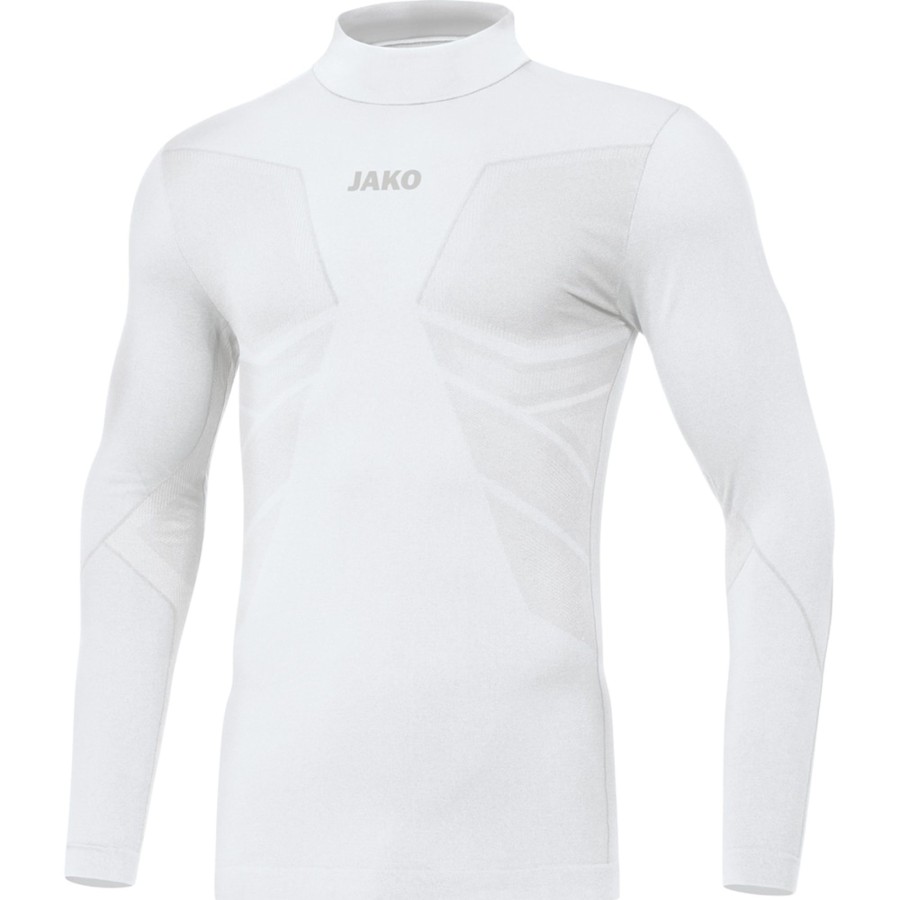 Kinder Jako Baselayer | Jako Kinder Turtleneck Comfort 2.0 Weis