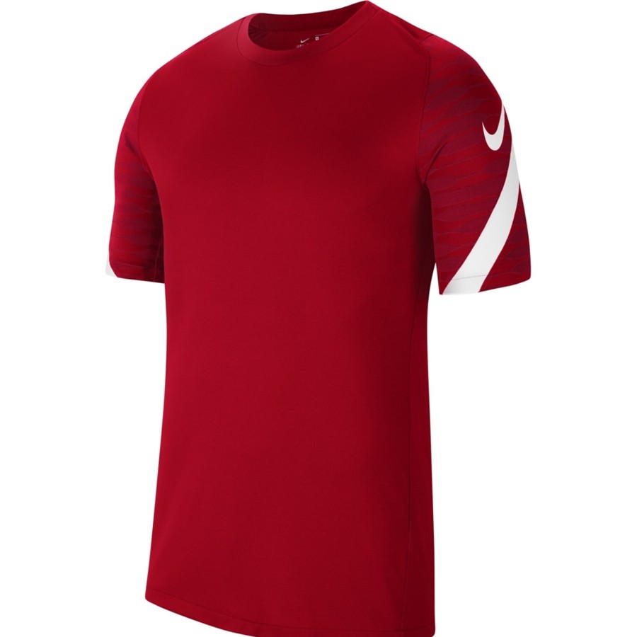 Herren Nike Trikots | Nike Herren Kurzarm Top Strike 21 Rot-Weis