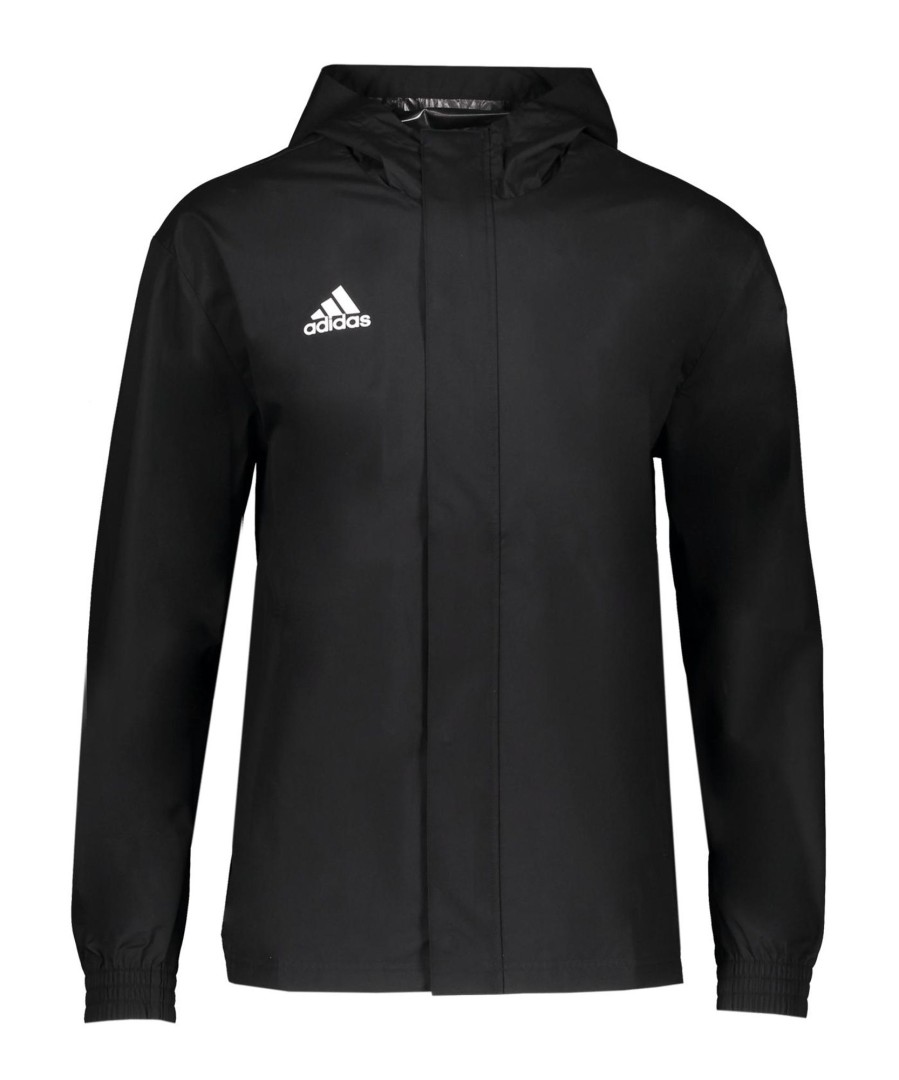 Kinder Adidas Jacken | Adidas Entrada 22 Allwetterjacke Kids Schwarz