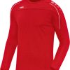 Herren Jako Sweatshirts | Jako Classico Sweat Rot