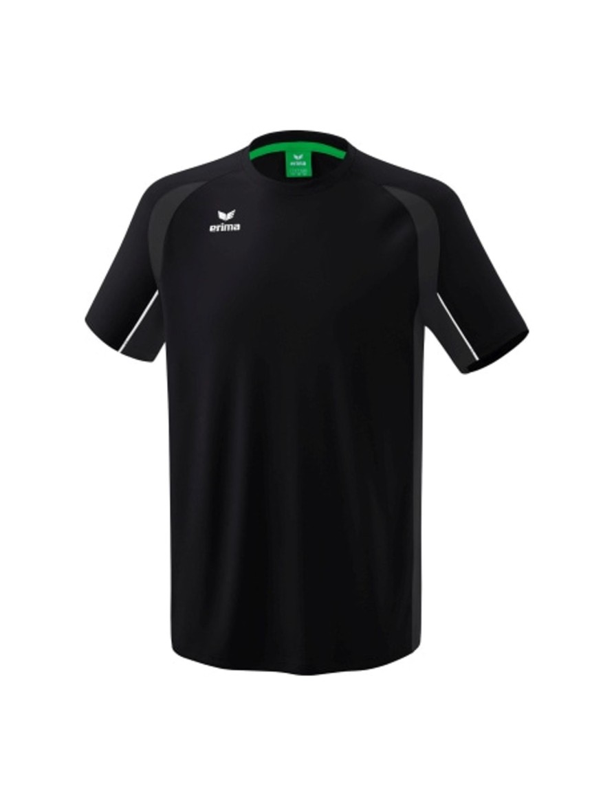 Kinder Erima T-Shirts | Erima Kinder Liga Star Trainings T-Shirt Schwarz/Weis Gunstig