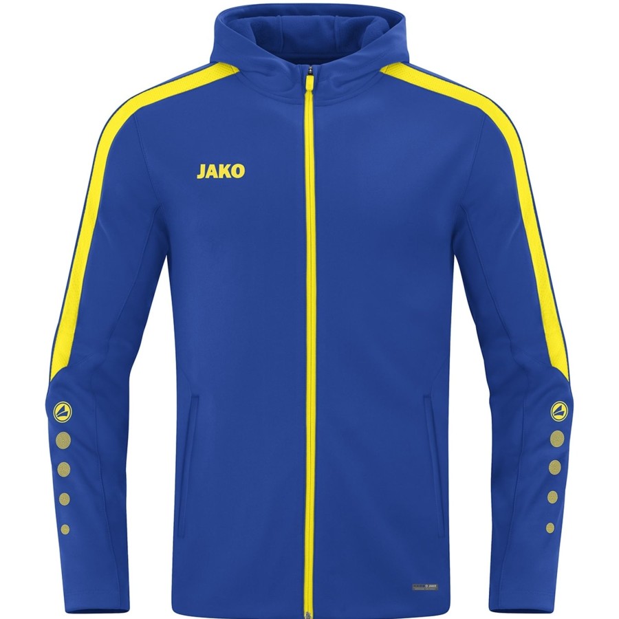 Damen Jako Jacken | Jako Herren Kapuzenjacke Power Royal/Citro