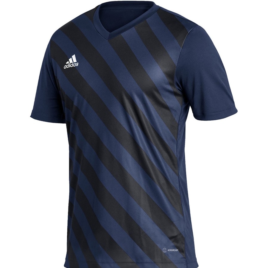 Herren Adidas Trikots | Adidas Herren Gfx Trikot Entrada 22 Blau-Schwarz